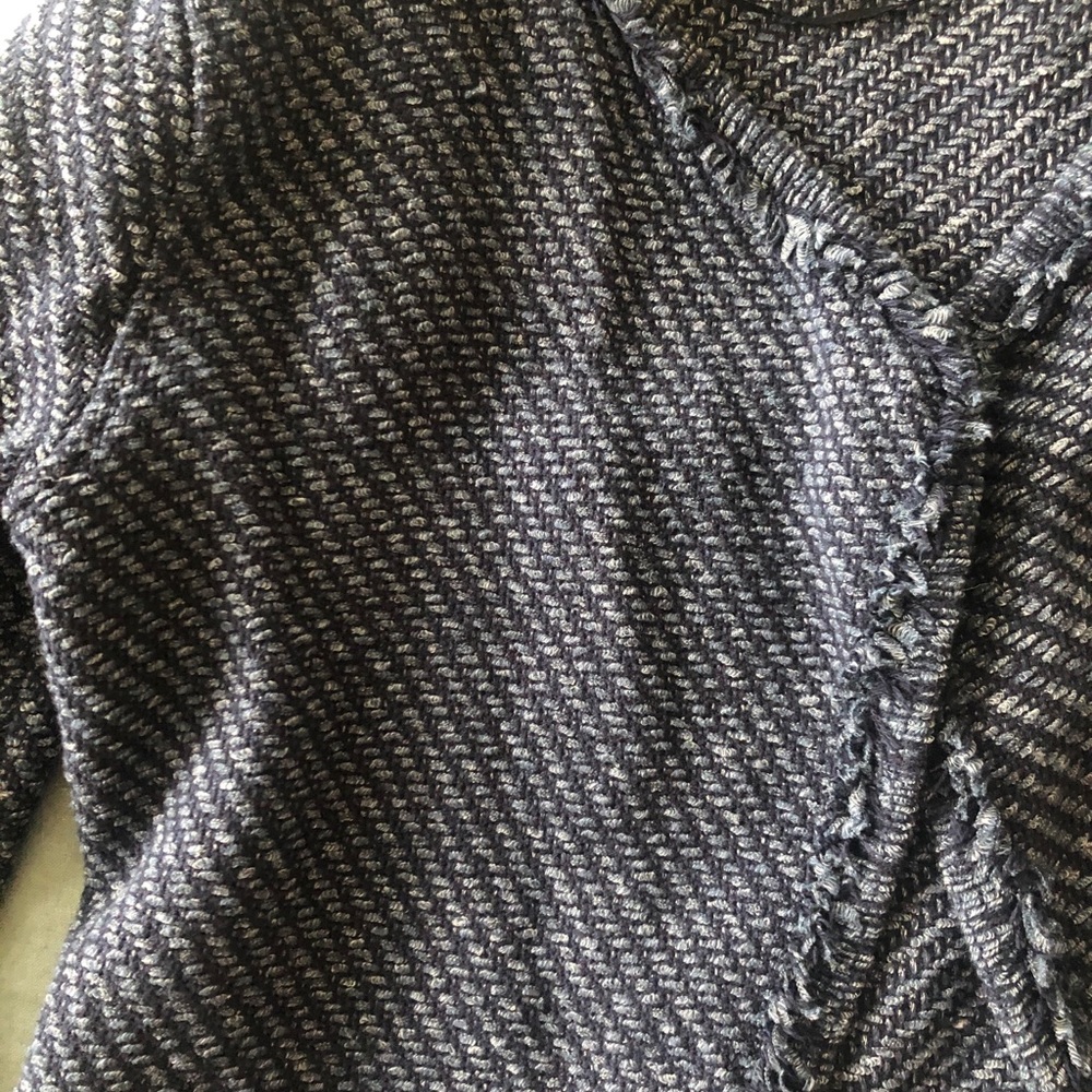 LOFT Cardigan Navy - Picture 3 of 4